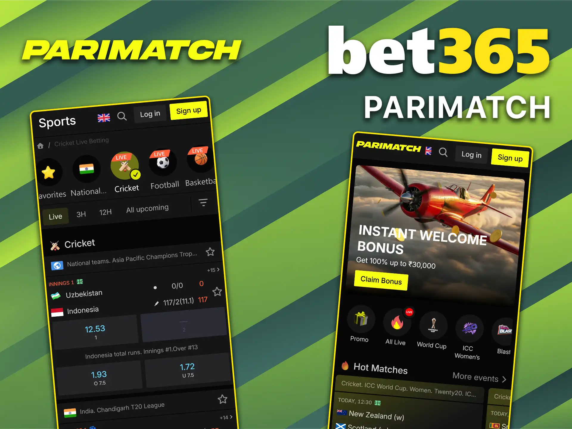 Start playing at Parimatch Casino.