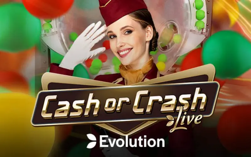 Play the live game show format of Cash or Crash on Bet365.