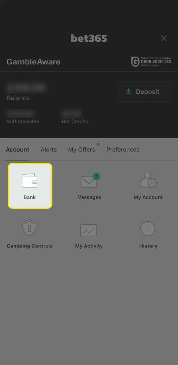 Find out how to withdraw funds from Bet365.